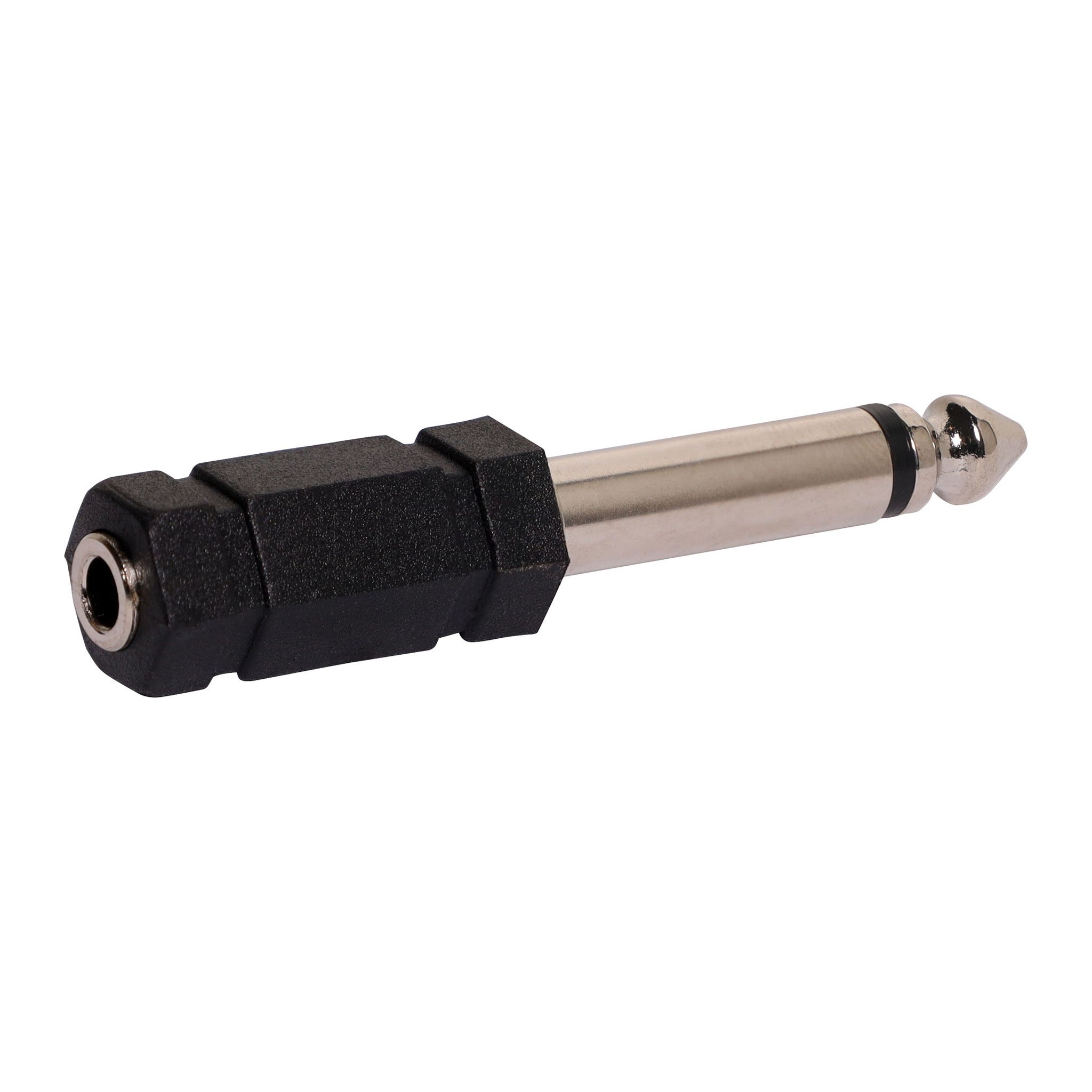 6.35mm Mono Plug to 3.5mm Mono Socket Adapter — P0330