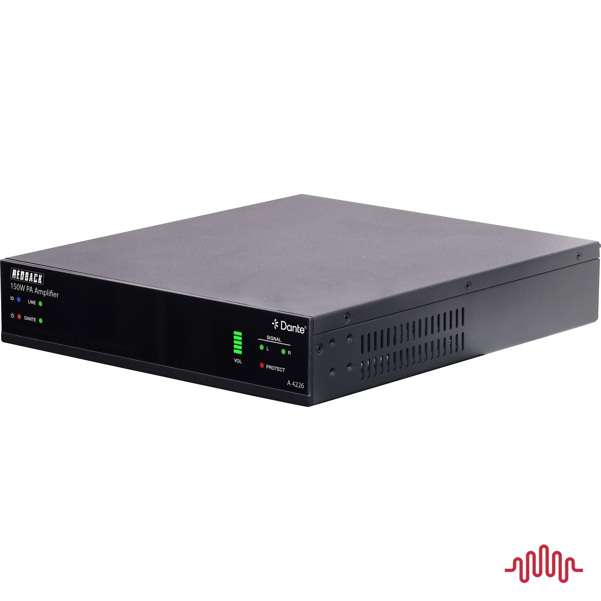 Redback A4226 Dante PA amplifier — additional view