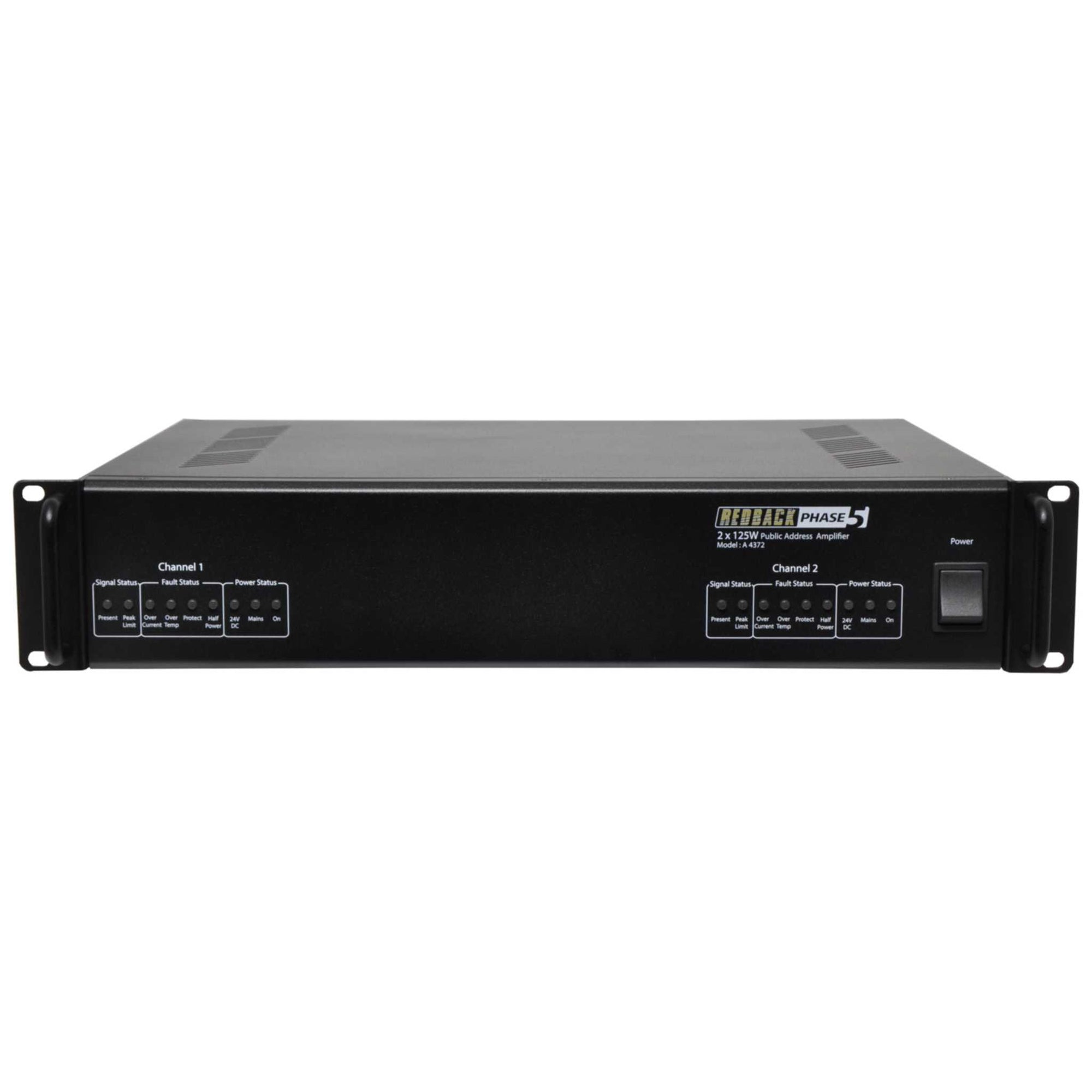 Redback Phase 5 Boost PA 2x125W Amplifier (4372)
