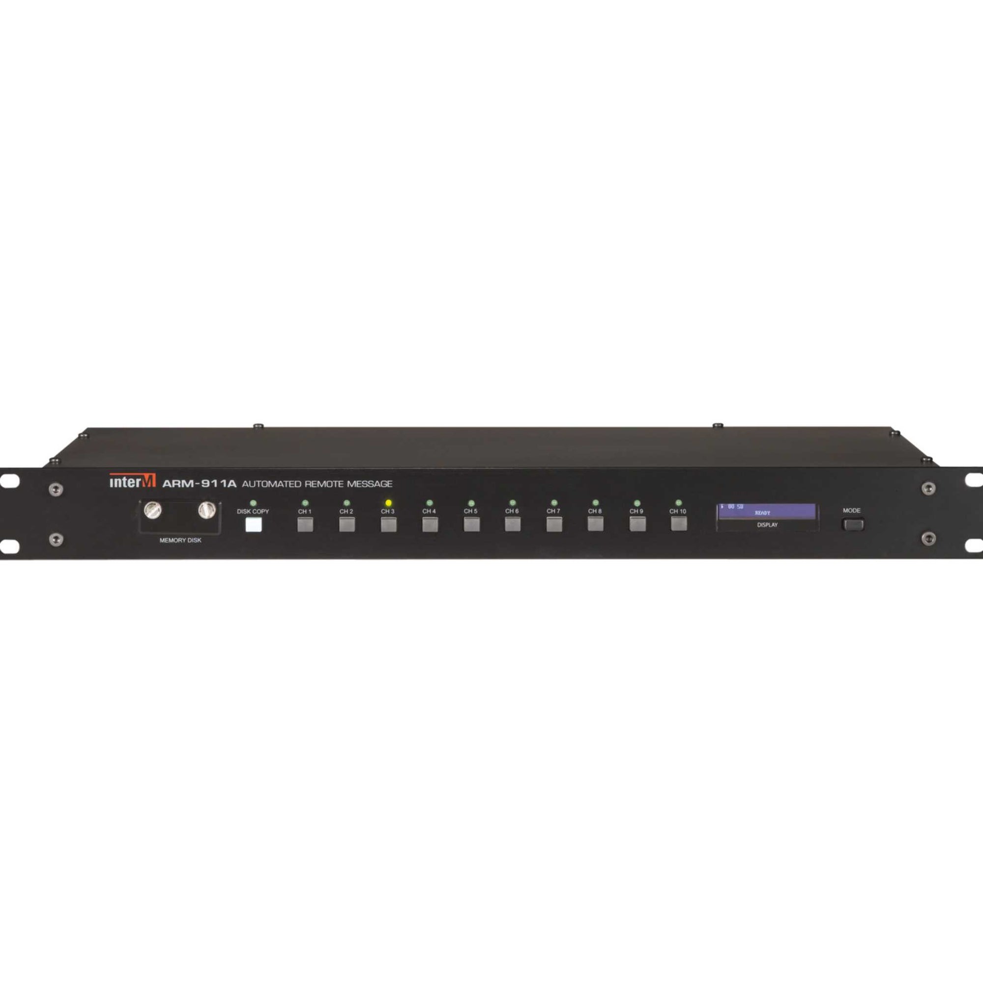 Inter-M ARM-911A Automated Remote Messaging Unit — front panel