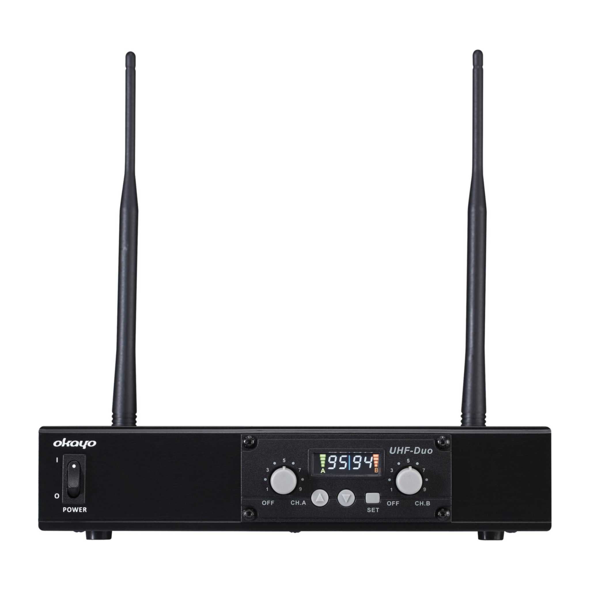 C7281 Dual Channel UHF Wireless Audio Link Receiver 520-544MHz