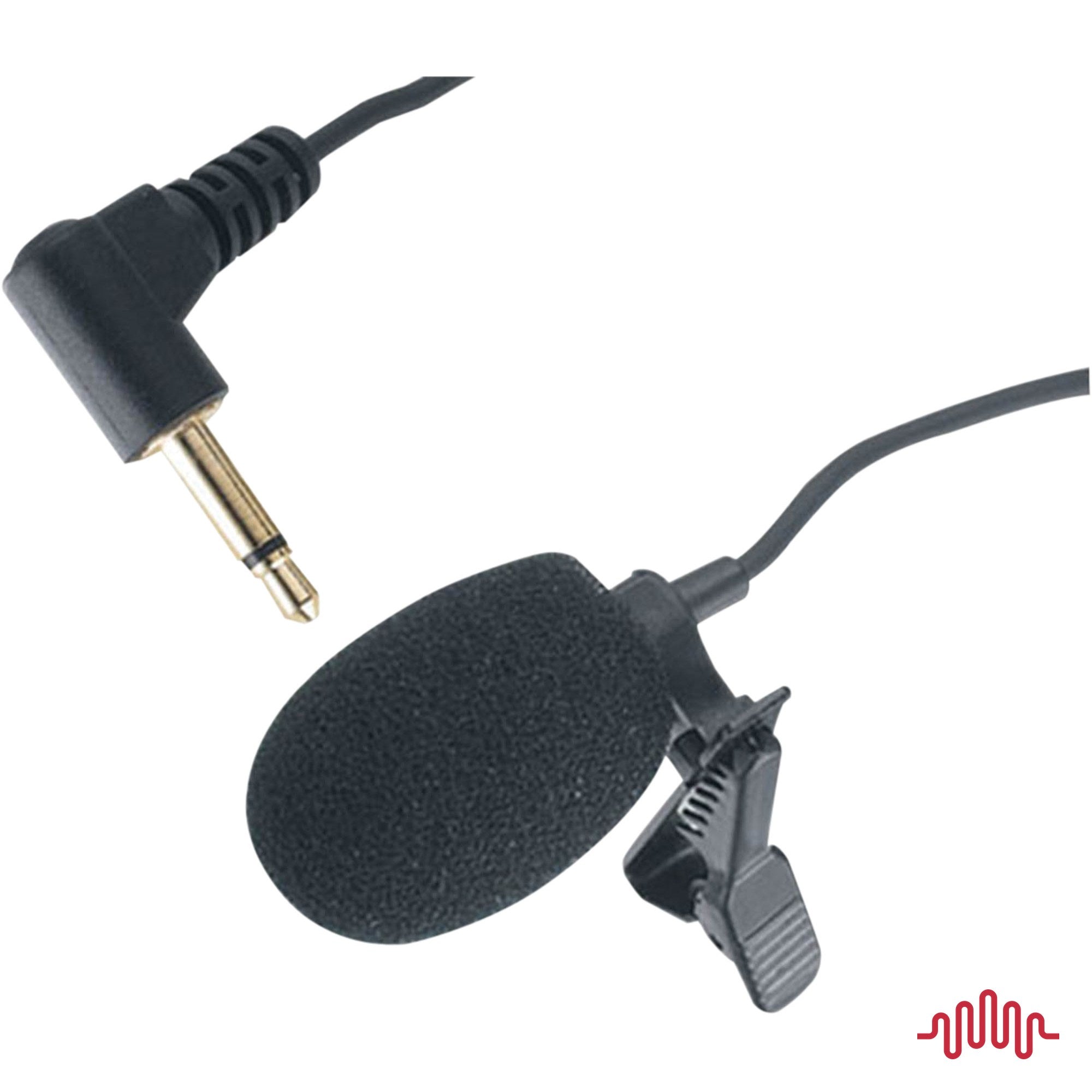 Okayo C7324 lavalier tie clip lapel microphone for DECT beltpack
