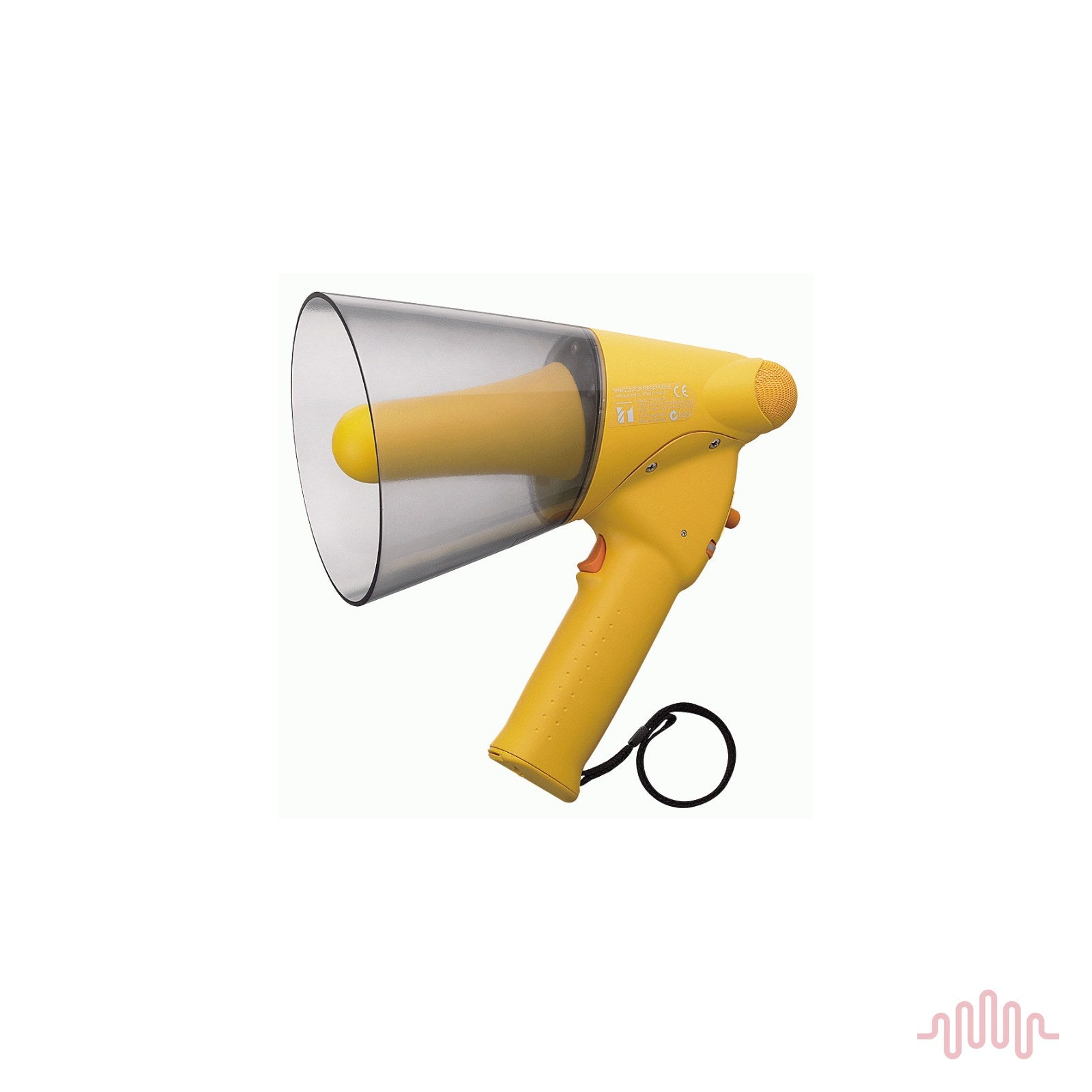 TOA ER-1206W 6W splashproof megaphone with whistle yellow