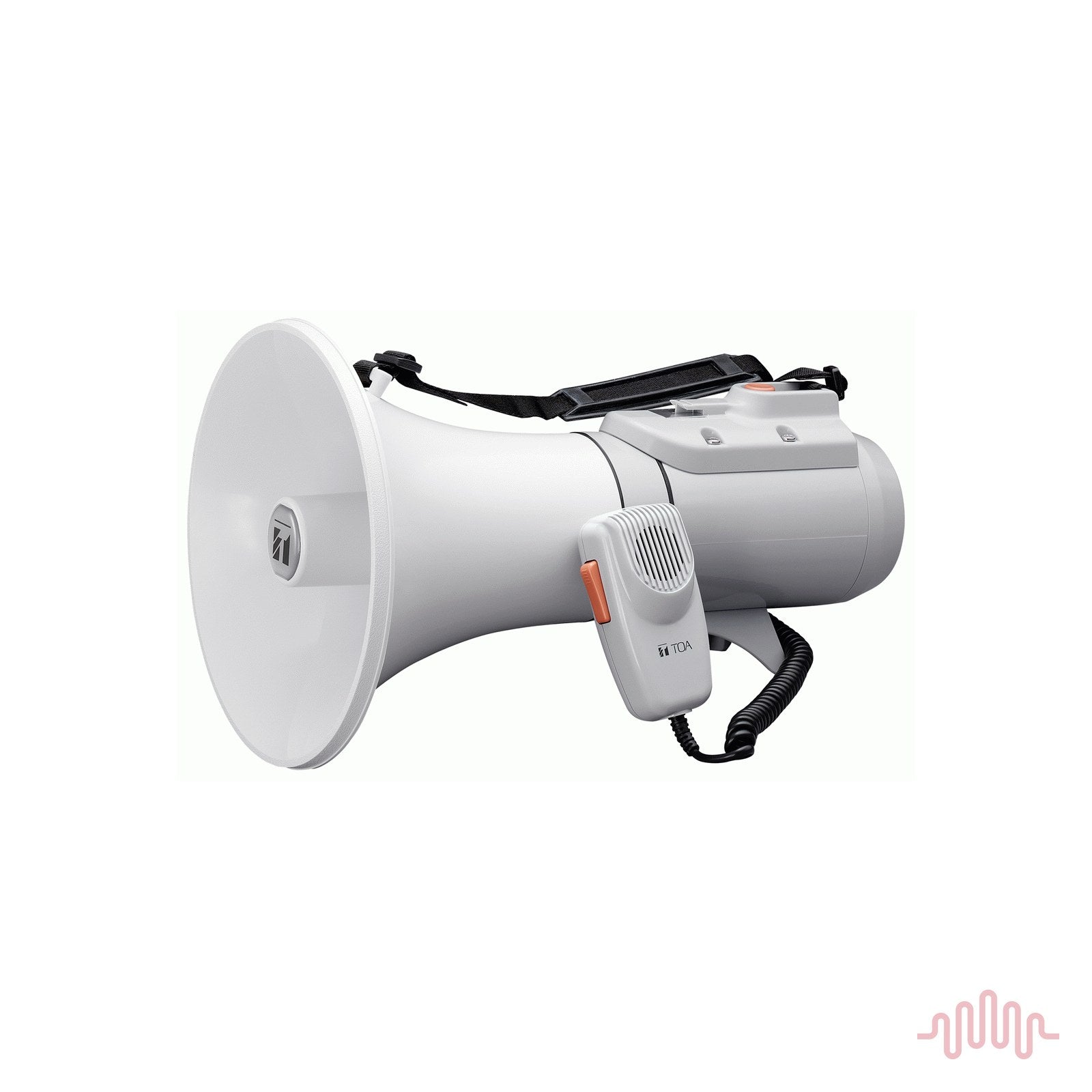 TOA ER-2215 15W shoulder megaphone with separate microphone