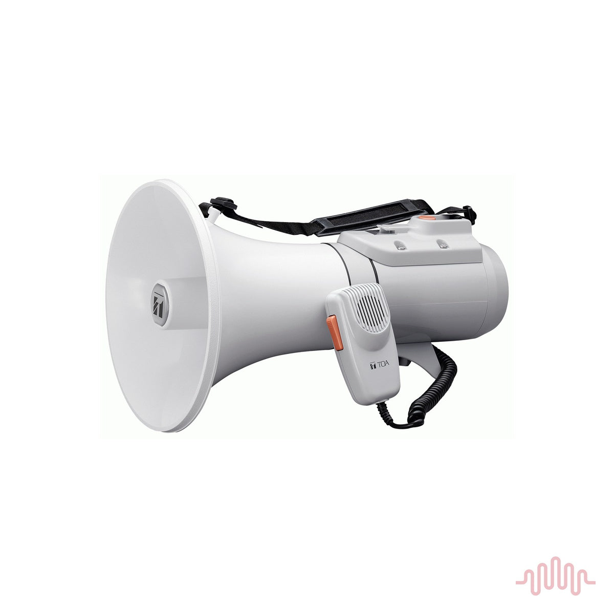 TOA ER-2215 15W shoulder megaphone with separate microphone