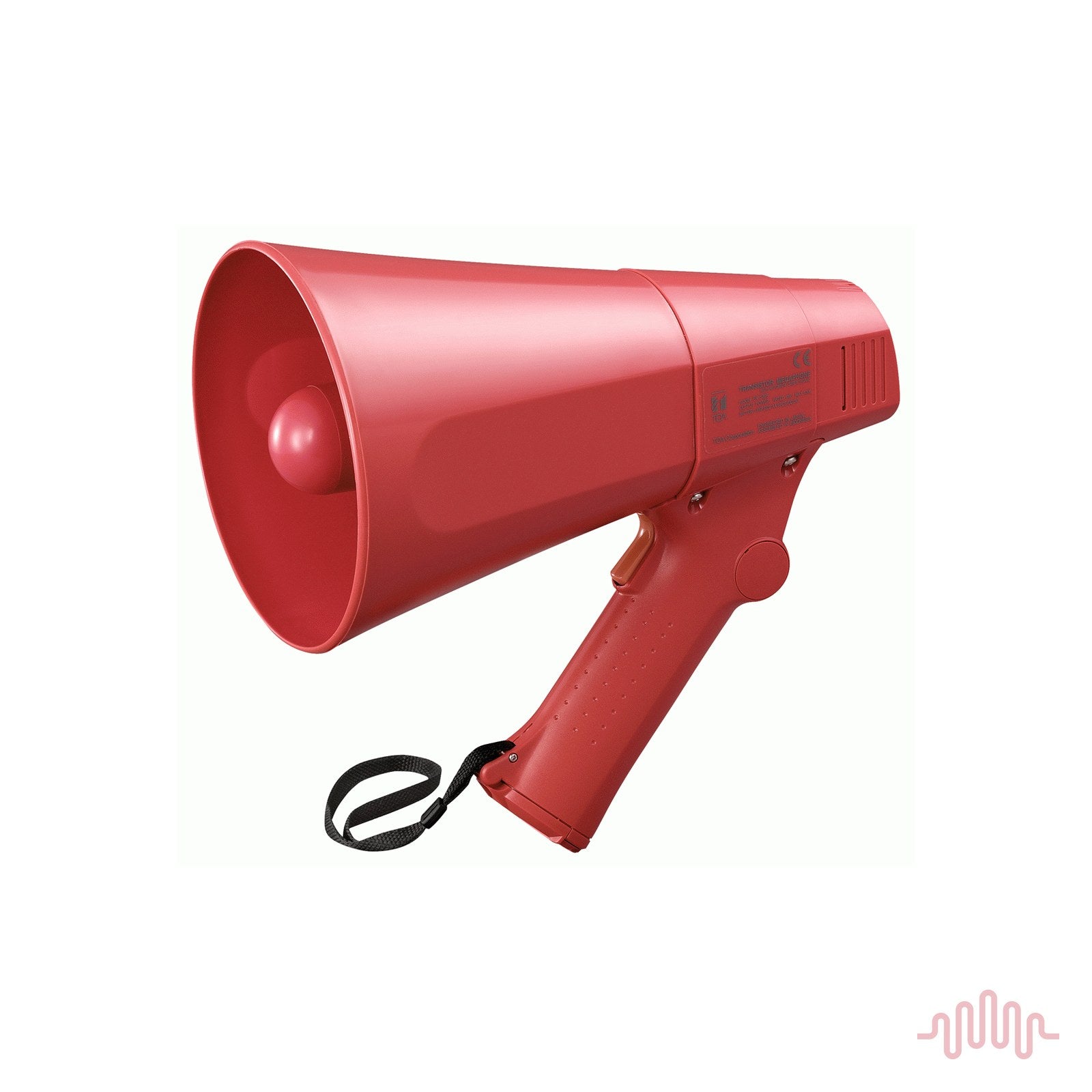 TOA ER-520S compact 6W megaphone with siren red