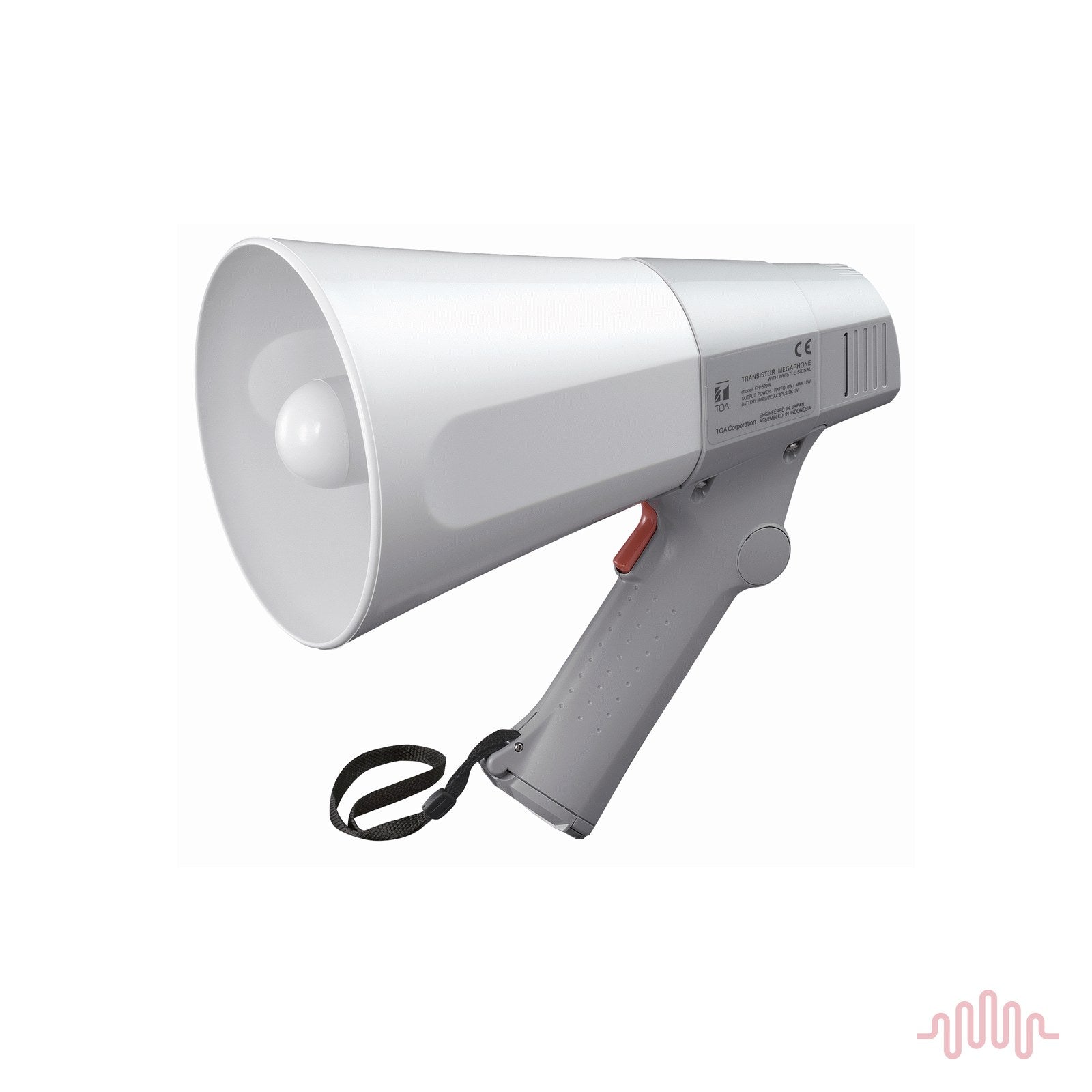 TOA ER-520W compact 6W megaphone with whistle