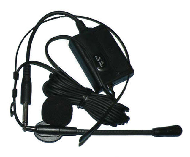 3.5mm screw-lock lapel mic for wireless bodypack transmitter