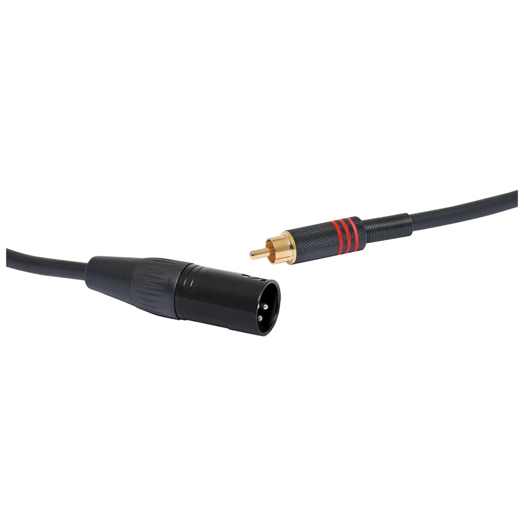 P0710 XLR 3 pin Male to RCA Male Microphone Cable