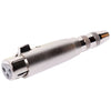 P0967 3 Pin Female XLR To 6.35mm TRS Socket Adapter